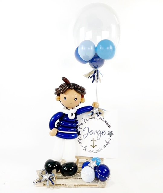 Decoración con globos realizada por Silvia Azagra para Quiero una Fiesta